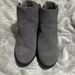 Skechers Charcoal Ankle Booties